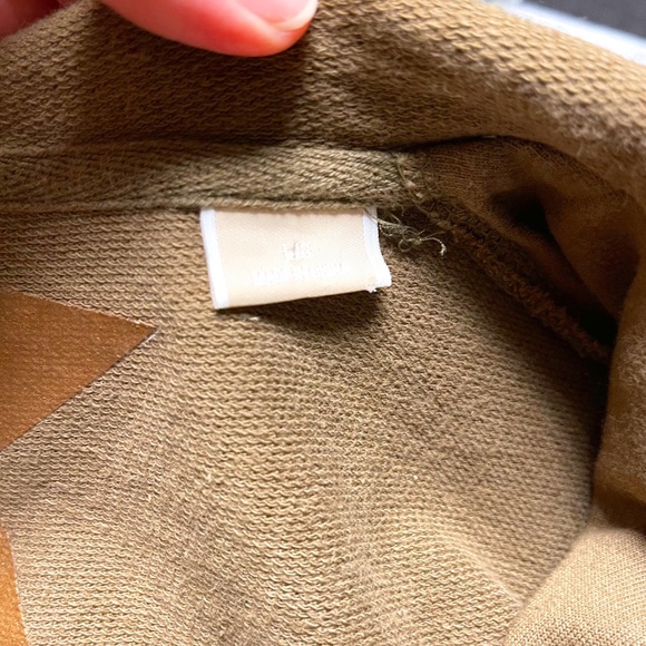 MK Michael Kors Olive Hoodie Sweatshirt Large - Picture 5 of 10